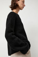 Load image into Gallery viewer, Lauren Manoogian Vello Crewneck in Black