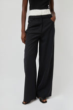 Load image into Gallery viewer, Les Coyotes de Paris Relaxed Corset Trousers in Noir