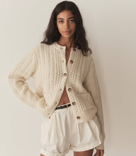 Load image into Gallery viewer, MARILENE CARDIGAN -- IVORY