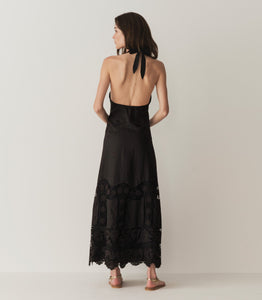 MARIZA DRESS -- BLACK