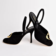 Load image into Gallery viewer, Mayfair Sandal In Black Suede