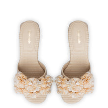 Load image into Gallery viewer, Brigitte Mule In Natural Raffia