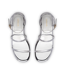 Load image into Gallery viewer, Gio Flatform Sandal In Specchio Silver