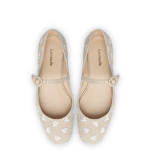 Load image into Gallery viewer, Blair Ballet Flat In Raw Linen