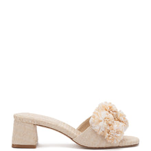 Load image into Gallery viewer, Brigitte Mule In Natural Raffia