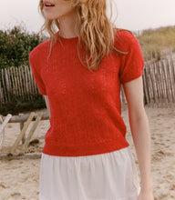 Load image into Gallery viewer, MONICA SWEATER -- CHERRY RED