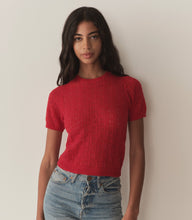 Load image into Gallery viewer, MONICA SWEATER -- CHERRY RED