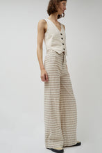 Load image into Gallery viewer, Maria Stanley Soft Hank Pant in Bone Plaid