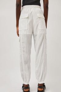 Mijeong Park Lightweight Cargo Pants in White