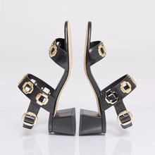 Load image into Gallery viewer, Milan Sandal In Black Leather