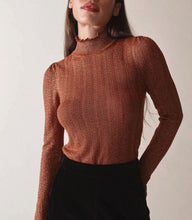 Load image into Gallery viewer, MINOU TURTLENECK -- PERSIMMON