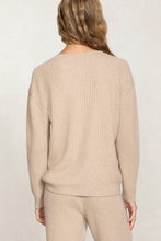 Load image into Gallery viewer, CAMPBELL RIBBED CREWNECK CASHMERE SWEATER