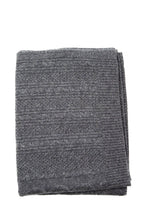 Load image into Gallery viewer, CABLE CASHMERE THROW BLANKET