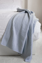 Load image into Gallery viewer, CABLE CASHMERE THROW BLANKET