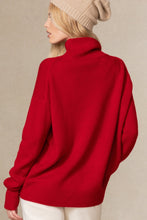 Load image into Gallery viewer, JOSLYN TURTLENECK CASHMERE SWEATER