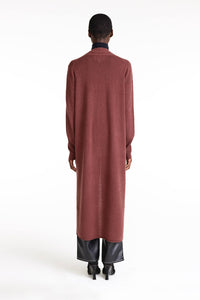 FAYE LONGLINE CASHMERE CARDIGAN