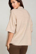 Load image into Gallery viewer, RUE BUTTON-UP CASHMERE TOP