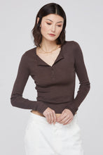 Load image into Gallery viewer, MARLOWE CASHMERE HENLEY