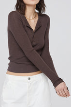 Load image into Gallery viewer, MARLOWE CASHMERE HENLEY