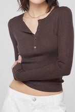 Load image into Gallery viewer, MARLOWE CASHMERE HENLEY