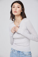 Load image into Gallery viewer, MARLOWE CASHMERE HENLEY