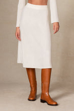 Load image into Gallery viewer, MIRA RIBBED MIDI SKIRT