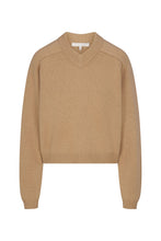 Load image into Gallery viewer, VITTORIA V-NECK CASHMERE SWEATER