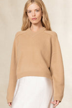 Load image into Gallery viewer, VITTORIA V-NECK CASHMERE SWEATER