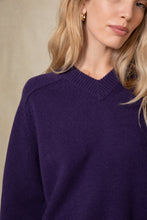 Load image into Gallery viewer, VITTORIA V-NECK CASHMERE SWEATER