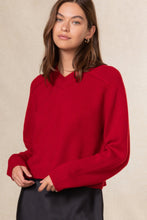 Load image into Gallery viewer, VITTORIA V-NECK CASHMERE SWEATER