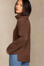 Load image into Gallery viewer, JANINE TURTLENECK CASHMERE SWEATER