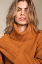 Load image into Gallery viewer, JANINE TURTLENECK CASHMERE SWEATER