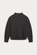 Load image into Gallery viewer, ODETTE CABLE KNIT CASHMERE SWEATER