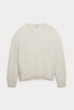 Load image into Gallery viewer, AGNES BRUSHED CASHMERE CREWNECK SWEATER