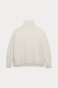 ETHEL BRUSHED CASHMERE TURTLENECK SWEATER