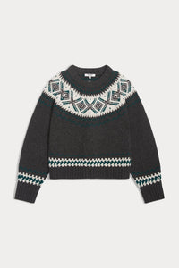 ARABELLA CASHMERE CREWNECK SWEATER