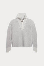 Load image into Gallery viewer, SUMIE CASHMERE QUARTER-ZIP PULLOVER