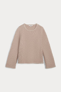 NIMAH TEDDY CREWNECK SWEATER