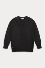 Load image into Gallery viewer, GLADYS BRUSHED CASHMERE V-NECK SWEATER