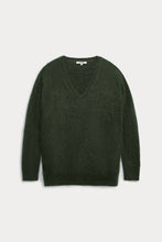 Load image into Gallery viewer, GLADYS BRUSHED CASHMERE V-NECK SWEATER