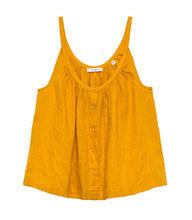 Load image into Gallery viewer, NALINA LINEN TOP -- SUNFLOWER