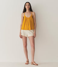 Load image into Gallery viewer, NALINA LINEN TOP -- SUNFLOWER