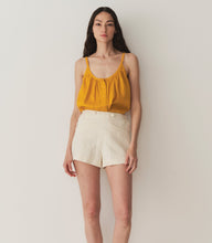 Load image into Gallery viewer, NALINA LINEN TOP -- SUNFLOWER