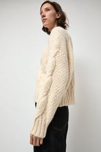 Load image into Gallery viewer, NYMANE Rita Cable Sweater in Ivory