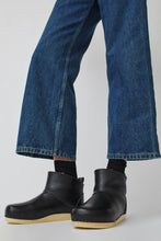 Load image into Gallery viewer, No.6 Low Shearling Clog Boot on Flat Bendable Base in Jet