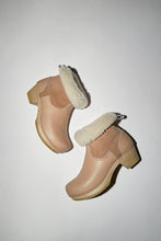 Load image into Gallery viewer, No.6 5&quot; Pull on Shearling Clog Boot on Mid Heel in Fawn