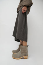 Load image into Gallery viewer, No.6 5&quot; Pull on Shearling Clog Boot on Mid Heel in Mist