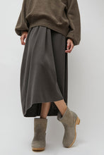 Load image into Gallery viewer, No.6 5&quot; Pull on Shearling Clog Boot on Mid Heel in Mist