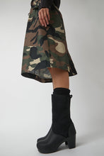 Load image into Gallery viewer, No.6 9&quot; Pull On Shearling Clog Boot on High Heel in Black Suede on Black Base