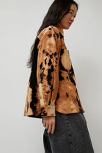 Load image into Gallery viewer, No.6 Aya Top in Brown Tie Dye Corduroy